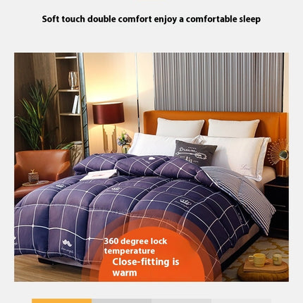 Breathable Comforter Ultra Soft Lightweight Bedding Comforter Duvet Quilt-Warmth for All Seasons
