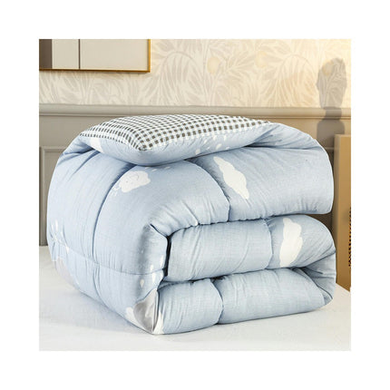 Breathable Comforter Ultra Soft Lightweight Bedding Comforter Duvet Quilt-Warmth for All Seasons