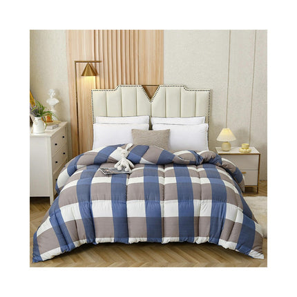 Breathable Comforter Ultra Soft Lightweight Bedding Comforter Duvet Quilt-Warmth for All Seasons