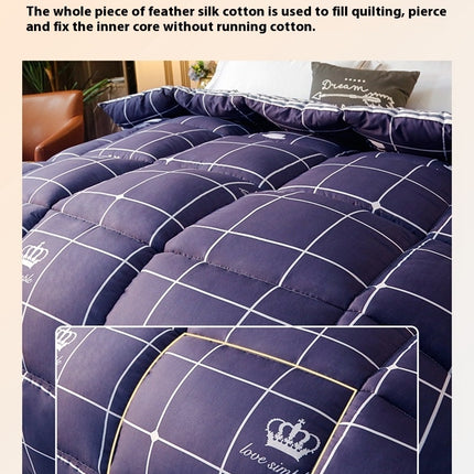 Breathable Comforter Ultra Soft Lightweight Bedding Comforter Duvet Quilt-Warmth for All Seasons