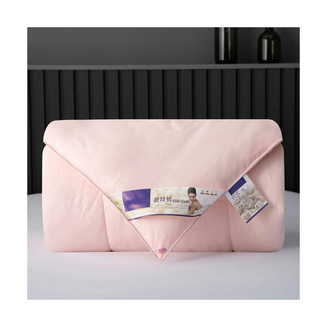 Silk Comforter,Cotton Comforter Soft Breathable Lightweight Quilt Autumn and Winter Quilt 1