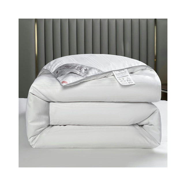 Winter Silk Comforter Cotton Silk Quilt Warm and Lightweight for All Seasons Bedding