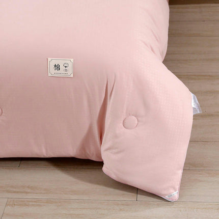 Cotton Quilt Home Quilt Queen Size Lightweight Microfiber Soft Quilt for All Season Warmth