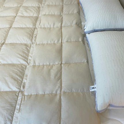 All Season King Size Comforter -Soft Down Breathable Lightweight Duvet Quilt for Winter Warm