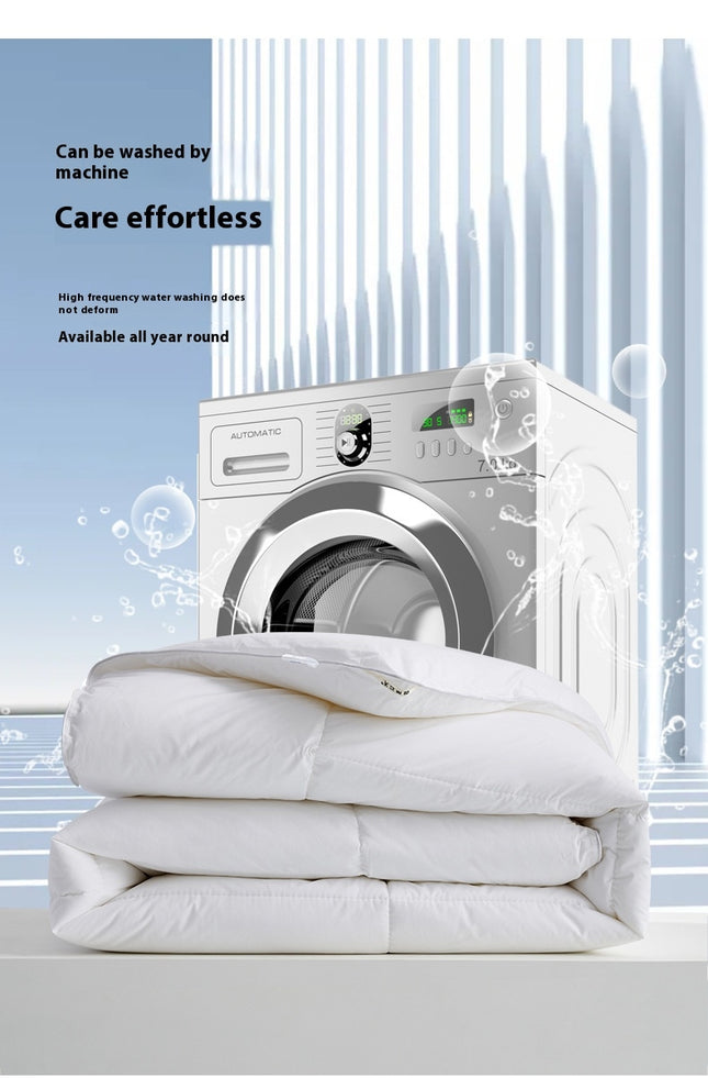 Comforter Duvet Insert Full White Down Alternative All Season Microfiber-Full Size