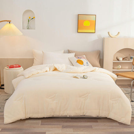 Comforter, Cotton Winter Extra Size Quilt -Washed Soft Quilt-All Season Warmth Bedding