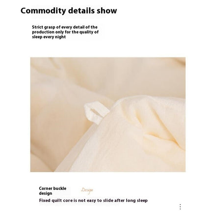 Comforter, Cotton Winter Extra Size Quilt -Washed Soft Quilt-All Season Warmth Bedding