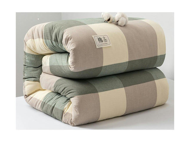 Winter Quilt, Spring Quilt Warm Comforter, Washable King Size Comforter 100% Cotton Quilt