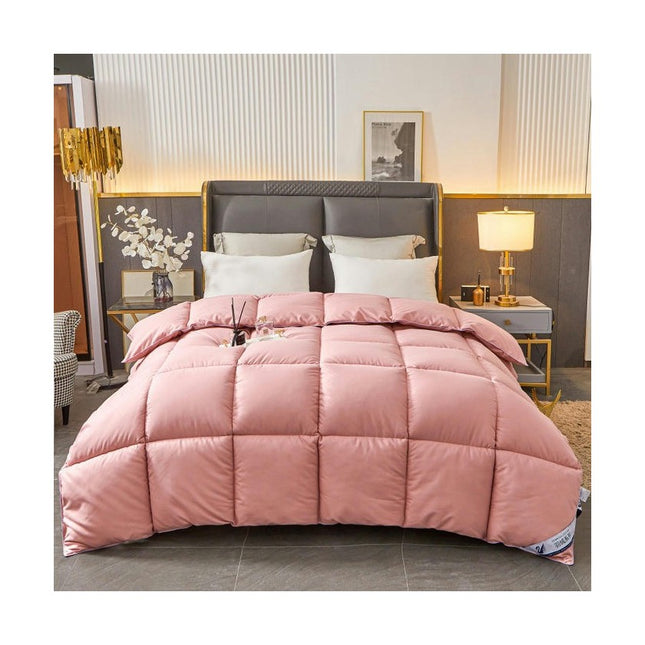 lightweight Comforter White Goose Down Comforter King Duvet Quilt Down Duvet Winter Warm 1