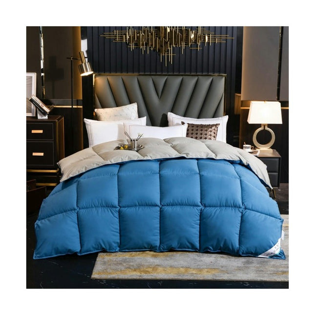 lightweight Comforter White Goose Down Comforter King Duvet Quilt Down Duvet Winter Warm 2