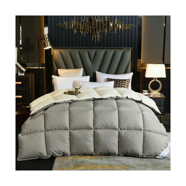 lightweight Comforter White Goose Down Comforter King Duvet Quilt Down Duvet Winter Warm 1