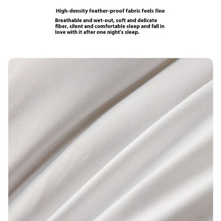 Warm Winter Comforter Cotton Quilted Down Comforter-Goose Down Feather Duvet Quilt For All Season