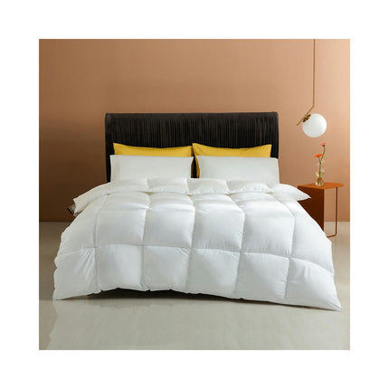 Comforter Cotton Goose Feathers Down Comforter Lightweight Warmth winter Duvet Quilt