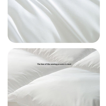 Comforter Cotton Goose Feathers Down Comforter Lightweight Warmth winter Duvet Quilt