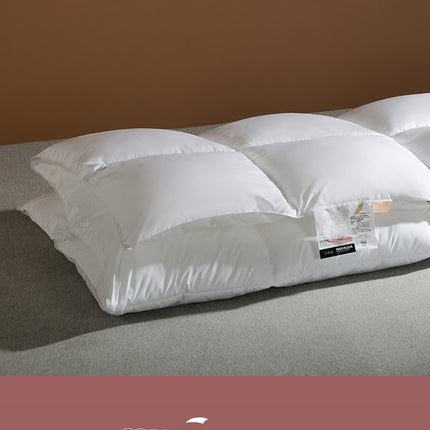 Comforter Cotton Goose Feathers Down Comforter Lightweight Warmth winter Duvet Quilt