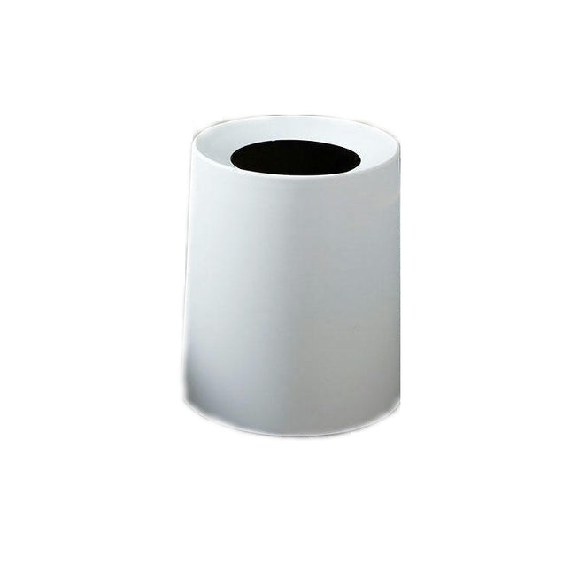 Small Trash Can Wastebasket Recycling Bin Slim Profile for Compact Spaces Bathroom Office Bedroom Kitchen