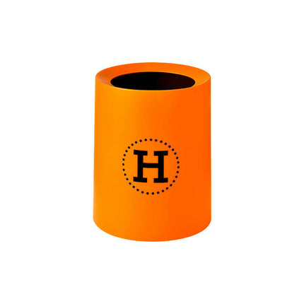 Modern Round Waste Basket - 2.1Gal/8L Open Top Trash Bin - Gray Garbage Can with Removable Plastic Bin Liner