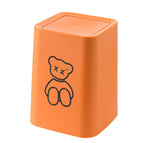 Shake lid orange bear