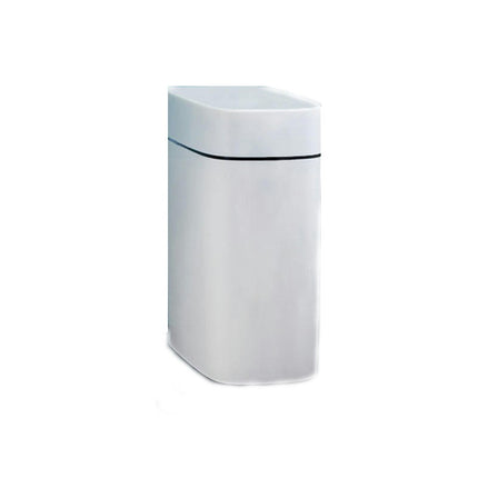 Pop Top Trash Can Plastic Trash Can with Lid Bathroom Kitchen Bedroom Office Oval Split Trash Can