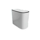 White/Press to open lid/10L