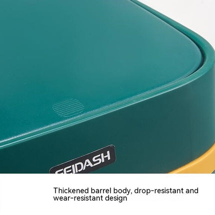Kitchen Food Waste Bin with Lid and Portable Compost Bin, Odorless Food Scraps Container