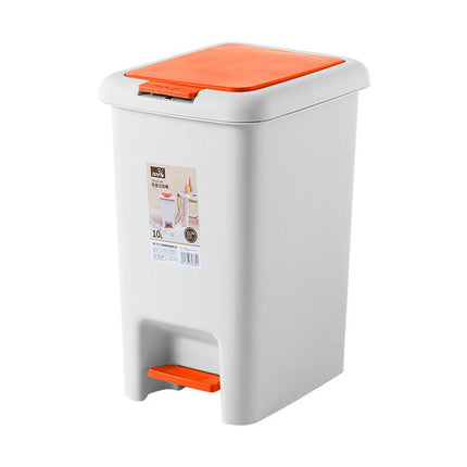 Kitchen trash cans,Bath Trash Can with Soft-Close Foot Pedal - Indoor Trash Can, Bathroom trash cans