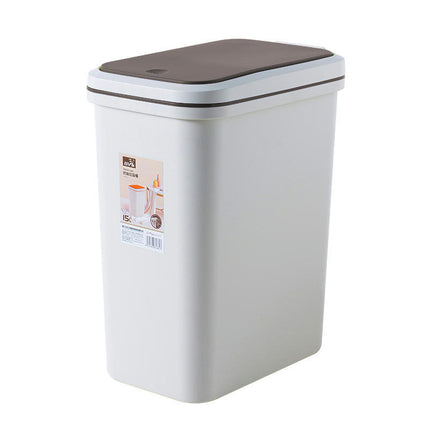 Kitchen trash cans,Bath Trash Can with Soft-Close Foot Pedal - Indoor Trash Can, Bathroom trash cans