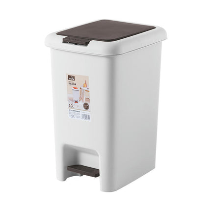 Kitchen trash cans,Bath Trash Can with Soft-Close Foot Pedal - Indoor Trash Can, Bathroom trash cans
