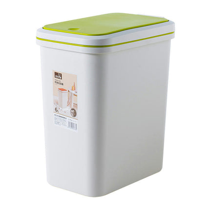 Kitchen trash cans,Bath Trash Can with Soft-Close Foot Pedal - Indoor Trash Can, Bathroom trash cans