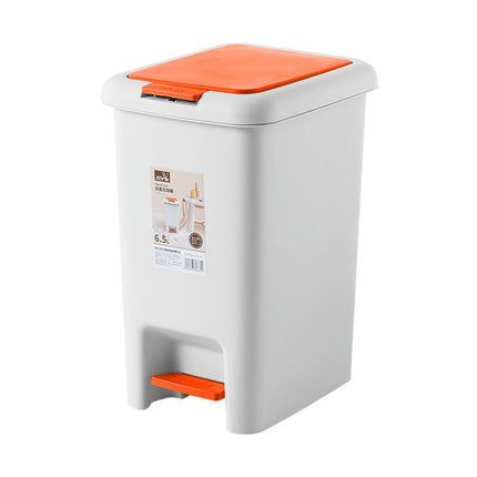 Kitchen trash cans,Bath Trash Can with Soft-Close Foot Pedal - Indoor Trash Can, Bathroom trash cans