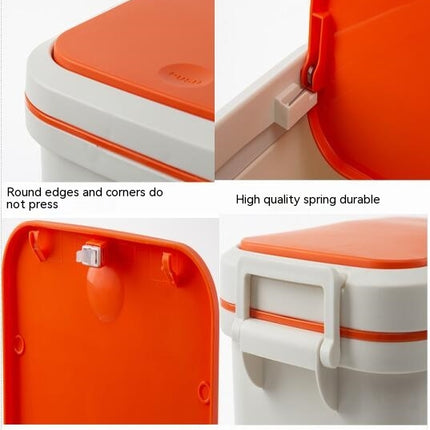 Kitchen trash cans,Bath Trash Can with Soft-Close Foot Pedal - Indoor Trash Can, Bathroom trash cans