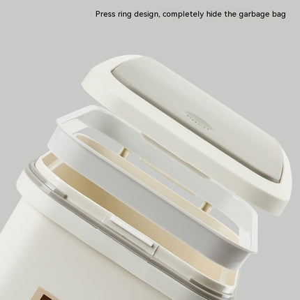 Kitchen trash cans,Bath Trash Can with Soft-Close Foot Pedal - Indoor Trash Can, Bathroom trash cans