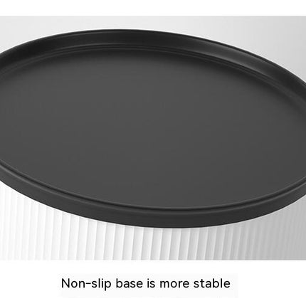 Small Plastic Trash Can Without Lid, Waste Paper Basket Recycling Bin Suitable for Bathroom Office Bedroom Kitchen