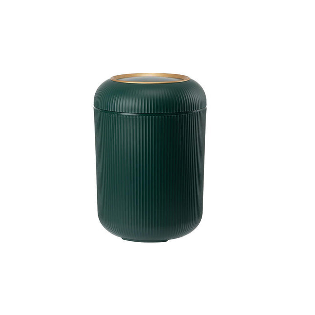 Mini Trash can with press top Lid, Plastic trash bin suitable for Bedroom Living room and Office