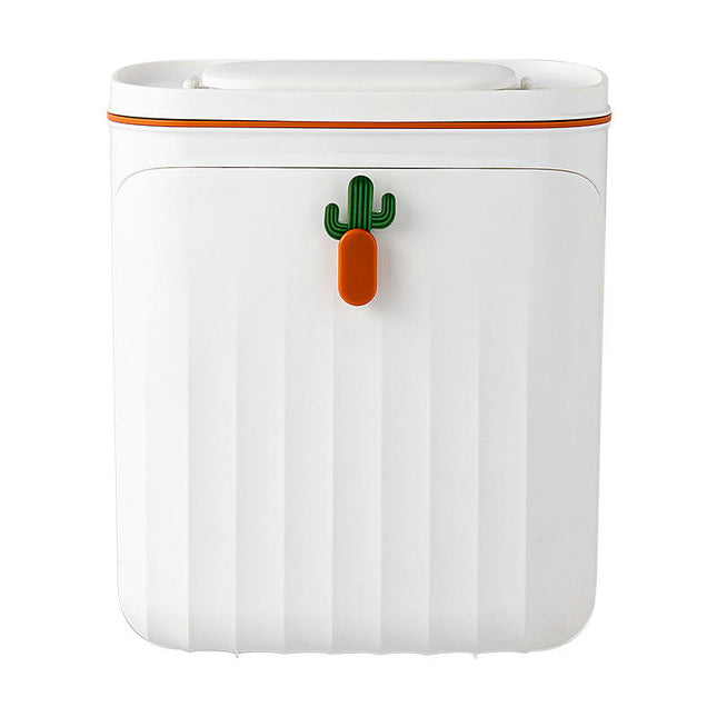 Kitchen Bathroom Trash Can Small Bathroom Under Sink Trash Can, Wall Mounted Countertop Trash Compost Bin