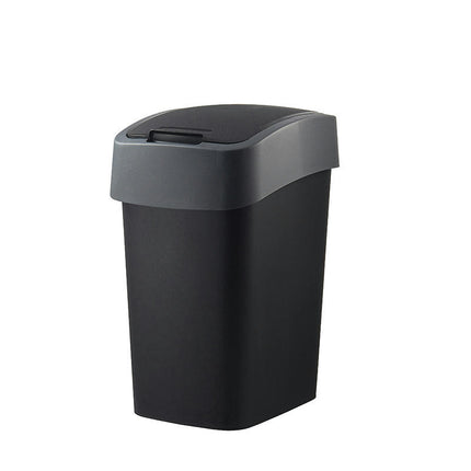 Premium Wastebasket Square Flip Kitchen Living Room Bathroom Wastebasket 25 Liters