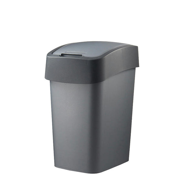 Premium Wastebasket Square Flip Kitchen Living Room Bathroom Wastebasket 25 Liters