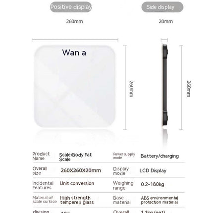 Digital Body Weight Bathroom Scale Smart Scale Digital Home Scale Scale for Body Weight