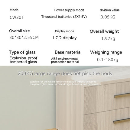 Digital Bathroom Scale for Body Weight Bathroom Scale Scale for Body Weight Electronic Scale