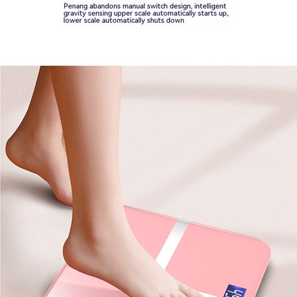 Digital Bathroom Body Weight Scale, High Precision Smart Digital Bathroom Scale for Body