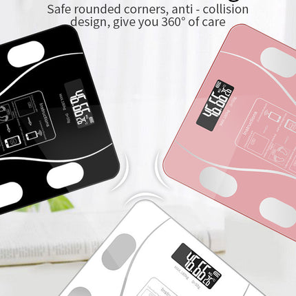 Scale Digital Bathroom Body Weight Scale, Body Fat Smart BMI Scale, Body Composition Scale