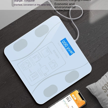 Body Fat Scale Display Weight Scale, High Accurate, Digital Bluetooth Bathroom Smart Scale