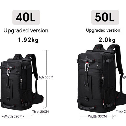 Backpack Oxford Cloth Travel Bag for Men Outdoor Backpack Large Capacity Mountaineering Bag