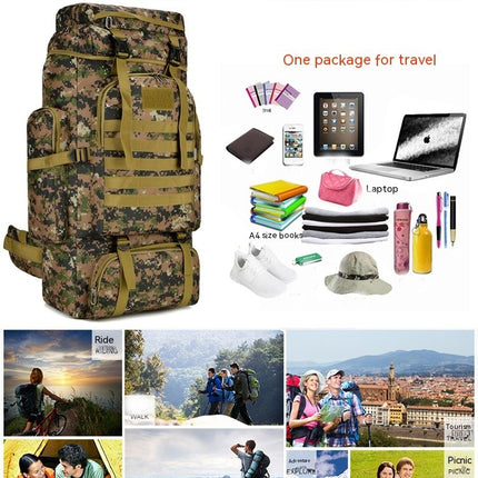 Hiking Camping Backpack Climbing Backpack for Outdoor,Water Resistant Backpack for Men Women