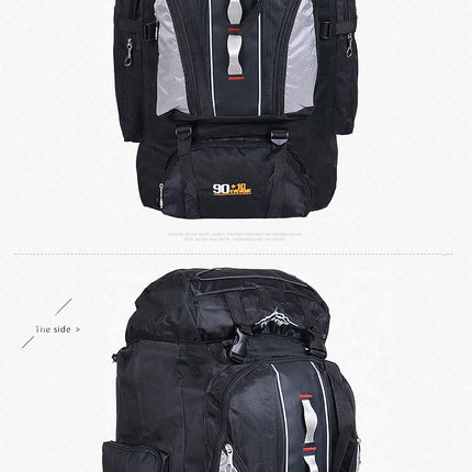 Large Capacity Backpack Waterproof Mountaineering Bag Hiking Travel Camping Backpack for Outdoor