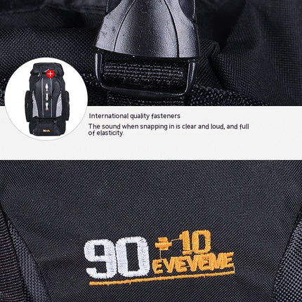 Large Capacity Backpack Waterproof Mountaineering Bag Hiking Travel Camping Backpack for Outdoor