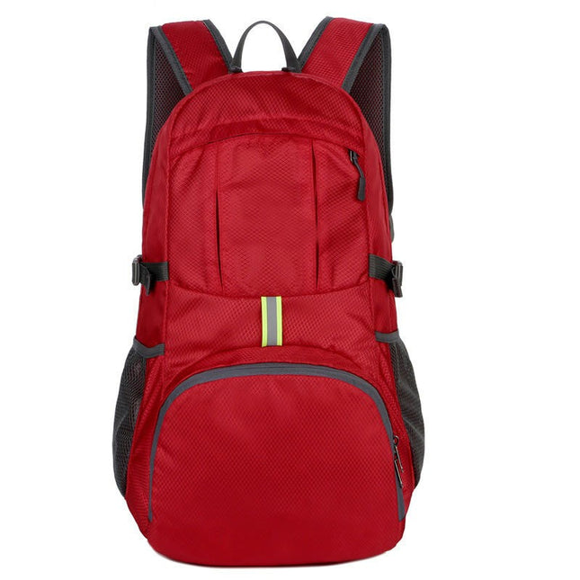 Mountaineering backpack- Foldable Hiking Backpacks Water Resistant Light Daypack for Outdoor Hiking