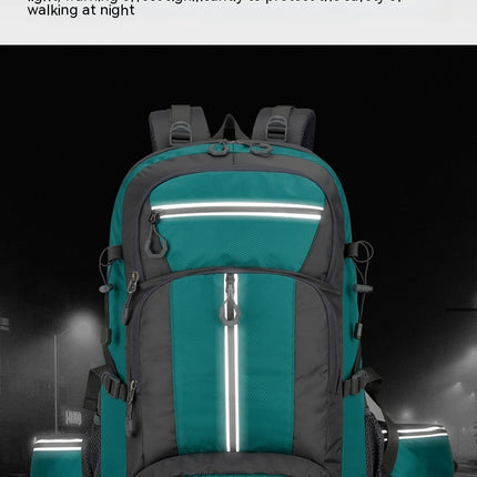Outdoor Mountaineering Bag, Waterproof Large Capacity Travel Backpack, Camping Backpack