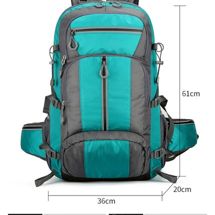 Outdoor Mountaineering Bag, Waterproof Large Capacity Travel Backpack, Camping Backpack