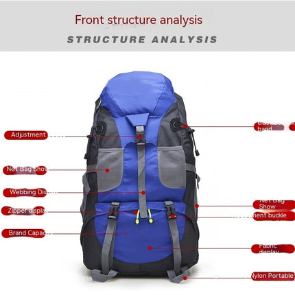 Outdoor Backpack Backpack For Men  And Women Hiking Sports Travel Mountaineering Bag